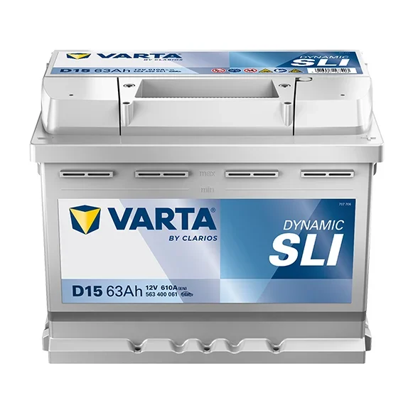 Аккумулятор Varta Silver Dynamic D39 63 Ач, 610 А