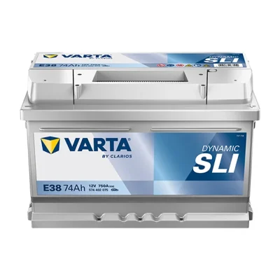 Аккумулятор Varta Silver Dynamic E38 74 Ач, 750 А